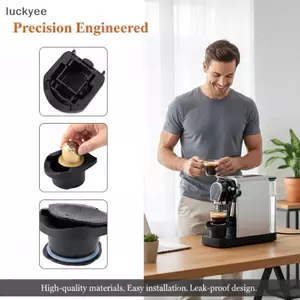 Luckyew Dolce Gusto Genio S Coffee Capsule Adapter Có Thể Tái Sử Dụng Với Crema Pod Grinder Bộ Lọc Có Thể Đổ Lại Cho Văn Phòng Và Du Lịch Sử Dụng TQ