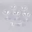 ECK 6 Chiếc Acrylic Champagne Ly Tiệc Cô Dâu Tặng Tiệc Cưới Acrylic Cốc Rượu Cốc Trang Trí Đám Cưới HOT