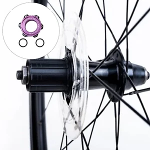 Yoo Phanh Đĩa Trung Tâm Khóa Hub Tăng Cường Bộ Chuyển Đổi Xe Đạp Hub Chuyển Đổi Trung Tâm Khóa Sang 6 Lỗ Adapter Dễ Dàng Inst