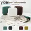 Túi đựng đồ trang sức YICA, Túi đựng đồ trang sức đa chức năng chống bụi, Dây kéo nhiều ngăn di động Hộp đựng đồ trang sức dung tích lớn cho vòng đeo tay Bông tai