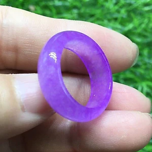Nhẫn phong cách thời trang màu tím thanh lịch phong cách thời trang