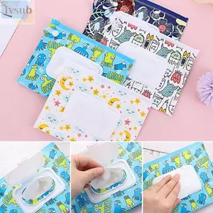 Túi đựng mỹ phẩm JVSUB Snap-Strap Sản phẩm trẻ em Hộp đựng khăn giấy lật