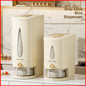 Hộp đựng cơm một cú nhấp tự động ST2 Hộp đựng cơm kín khí chống bụi có cửa sổ nhìn thấy TS2