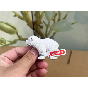 Mô hình động vật Sile schleich 14708 Gấu Bắc Cực nhỏ Hình dạng đi bộ trẻ trung
