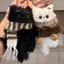 Mặt dây chuyền mèo con sang trọng ZK Kawaii - Gói chất liệu DIY thủ công, Quà tặng treo dễ thương VN