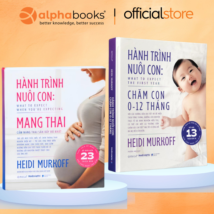 Sách - Lẻ/Combo: Bắt đầu từ trứng (Med) + Hành Trình Nuôi Con: Mang Thai + Chăm Con 0-12 Tháng (OMG)