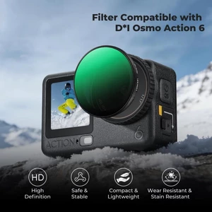Tương thích với Bộ lọc phân cực DJI Action 6 CPL1 ⁄ 4 ND 8 16 32 64