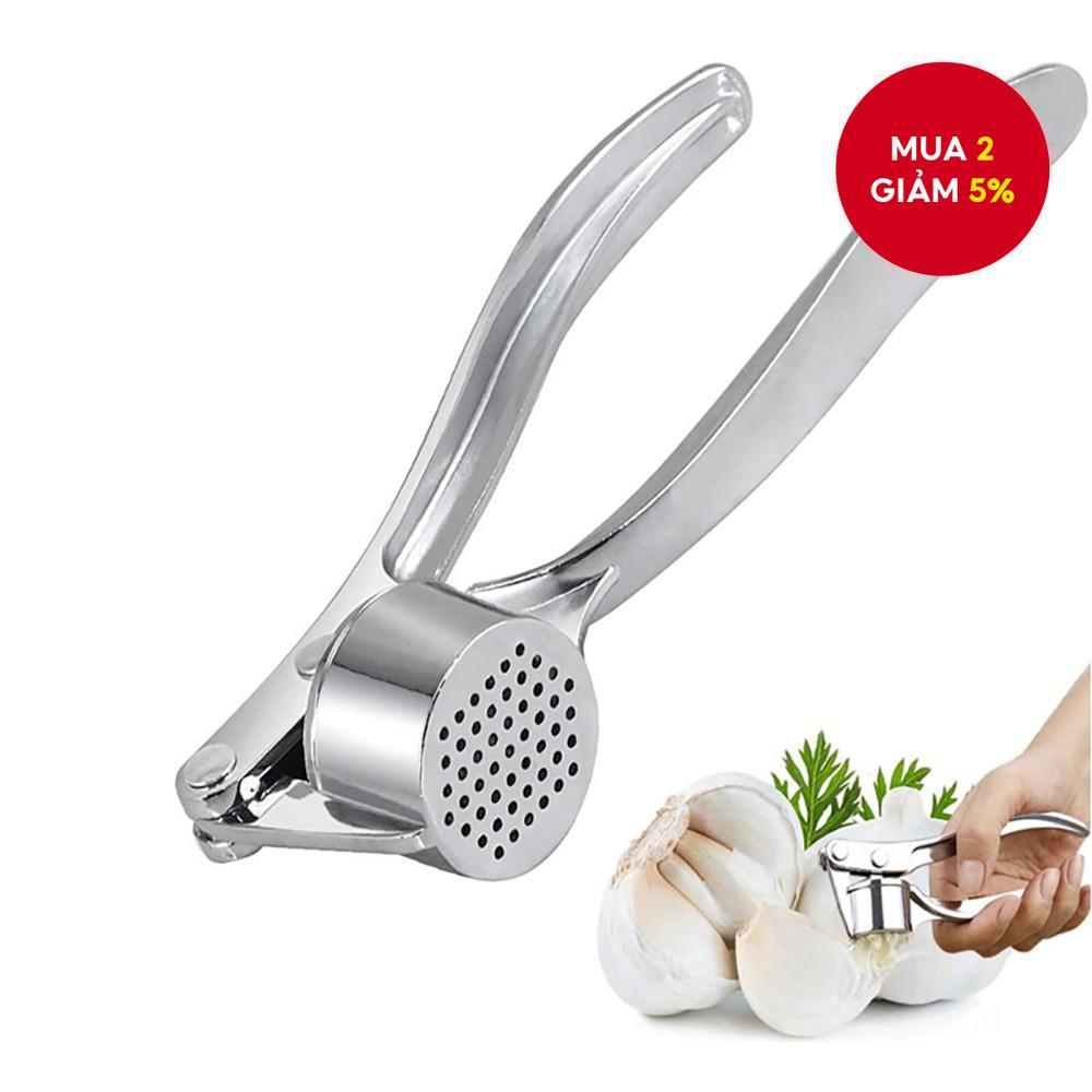 Máy ép inox chuyên nghiệp, kẹp tỏi thủ công, gọt tỏi, ép tỏi