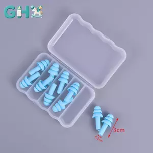 GHX 5 Cặp Nút Tai Silicon Nút Tai Ngủ Giảm Tiếng Ồn Nút Tai Bơi VN