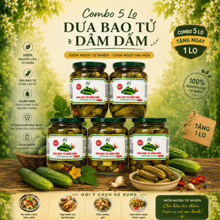 Dưa chuột bao tử muối dầm dấm 540g - Chính hãng