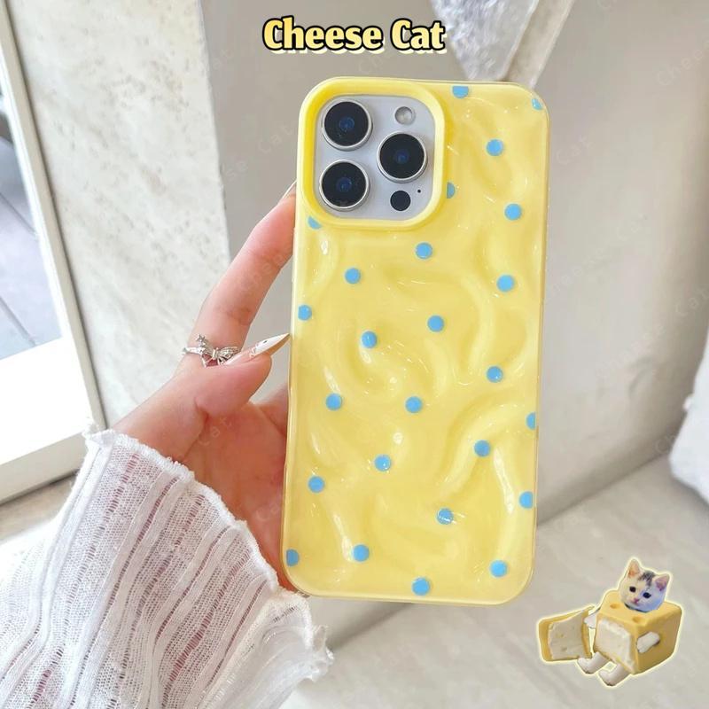 Ốp lưng iphone thời trang chấm bi đơn giản cho iPhone 13 16 15 17 12 11 14 Pro Max Xs Max XR 7Plus
