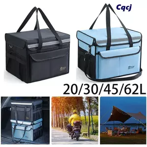 Túi giao thức ăn CQCJ, Túi cách nhiệt đựng trái cây dày, Túi đựng đồ ăn trưa dung tích lớn di động Dã ngoại