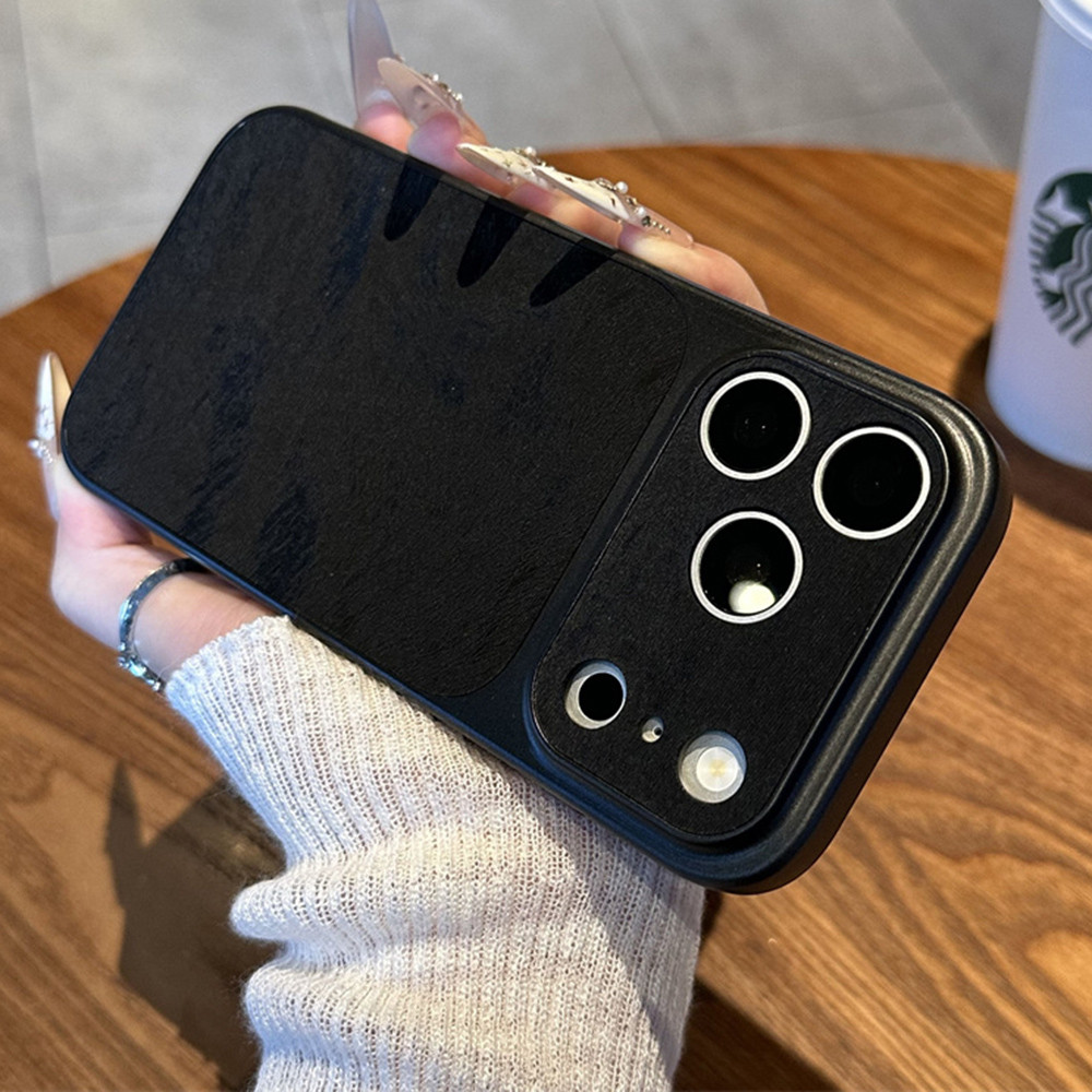 Ốp điện thoại mạ họa tiết lá thiếc Camlet cho iPhone 17 Pro Max 16 Plus 15 14 13 12 11 Vỏ bảo vệ chống sốc