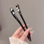 WHX-Natural Ebony Kẹp Tóc Cổ Hai Mặt In Hình Kẹp Tóc Đơn Giản Hiện Đại Bằng Gỗ Cuộn Tóc Mới Trung Quốc Kẹp Tóc