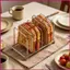Giá để bánh mì nướng bằng thép không gỉ 6 khe Vintage Kim loại sắp xếp Bánh mì Hiển thị bữa sáng Bánh mì Loaf Giá đỡ đứng cho shopidaevn