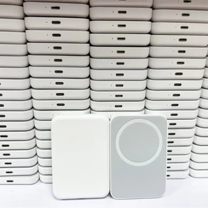 Thích hợp cho Apple Sạc dự phòng không dây từ tính Thích hợp cho Sạc dự phòng không dây magsafe 5.000mAh
