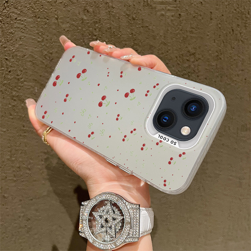 Ốp Điện Thoại Cho Xiaomi Redmi 9C 10C 12 13 12C 13C 14C A1 A2 A3 Note 10 11 12 13 14 Pro 4G 5G 13T POCO C61 C65 X5 X7 Họa Tiết Anh Đào Ngọt Ngào