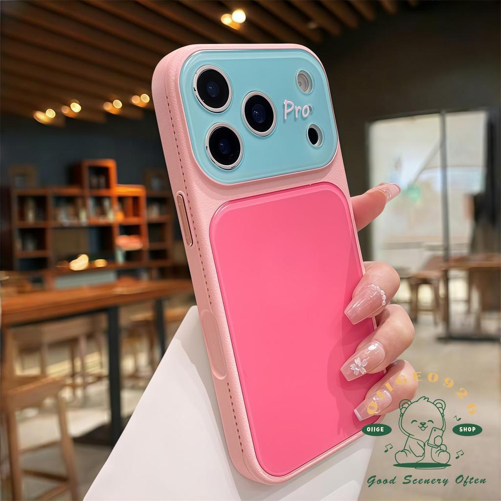 Túi khí lỏng mờ tương phản Vỏ điện thoại iphone17 Pro Max 16 15 14 13 vỏ cho vỏ iPhone Vỏ mềm silicon TPU chống sốc