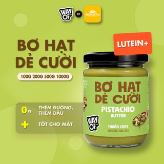 Bơ Hạt Dẻ Cười 100% WayOf - Không Đường Không Dầu - Eat Clean Gym