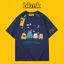 BKMK Tide Graffiti In 100% Cotton Cao Cấp Thiết Kế Sense Phổ Biến Top Size Lớn Áo Thun Nam Tay Ngắn Mùa Hè 0609