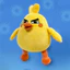 Roco Kingdom Jiji Duck Plushie Búp bê bông sang trọng Vịt vàng giận dữ dễ thương