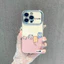 Ốp lưng điện thoại chống rơi dễ thương kèm dây đeo, thích hợp cho iPhone17 16 15 14 13 12 11 Pro Plus XS Max, BF6DS219