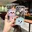 Hoạt Hình Dễ Thương Little Monster Shell Cho Samsung Galaxy S20 S21 S22 S23 Ulta Plus S23 FE Vỏ Động Vật Trong Suốt Mềm Mại Trong Suốt Bảo Vệ Camera Silicon TPU Họa Tiết Chống Sốc