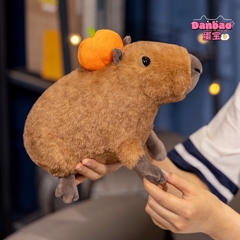 [DANBAO] Mô phỏng Cam Yêu Cams capybara Đồ chơi sang trọng Búp bê capybara dễ thương Chất liệu mềm cho trẻ em / bé gái / bé trai Quà tặng sinh nhật Đồ chơi DANBAO