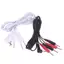 Trong KHO 4 Pin 2.5mm cáp điện cực cho hàng chục châm cứu kích thích cơ bắp Máy cá tuyết