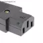 VFZ AC 3Pin Soet Đầu Nối Cáp Thẳng C13 C14 10A 250V Nữ Nam Cắm OTE
