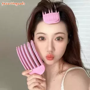 FAVORITEGOODS Tóc Lông Tơ Kẹp, Đệm Tóc Không Khí Nổ Uốn Kẹp Tóc, Lười Tinh Tế Cố Định Kính Thiên Văn Nhựa Uốn Tóc Dụng Cụ Tạo Kiểu Tóc