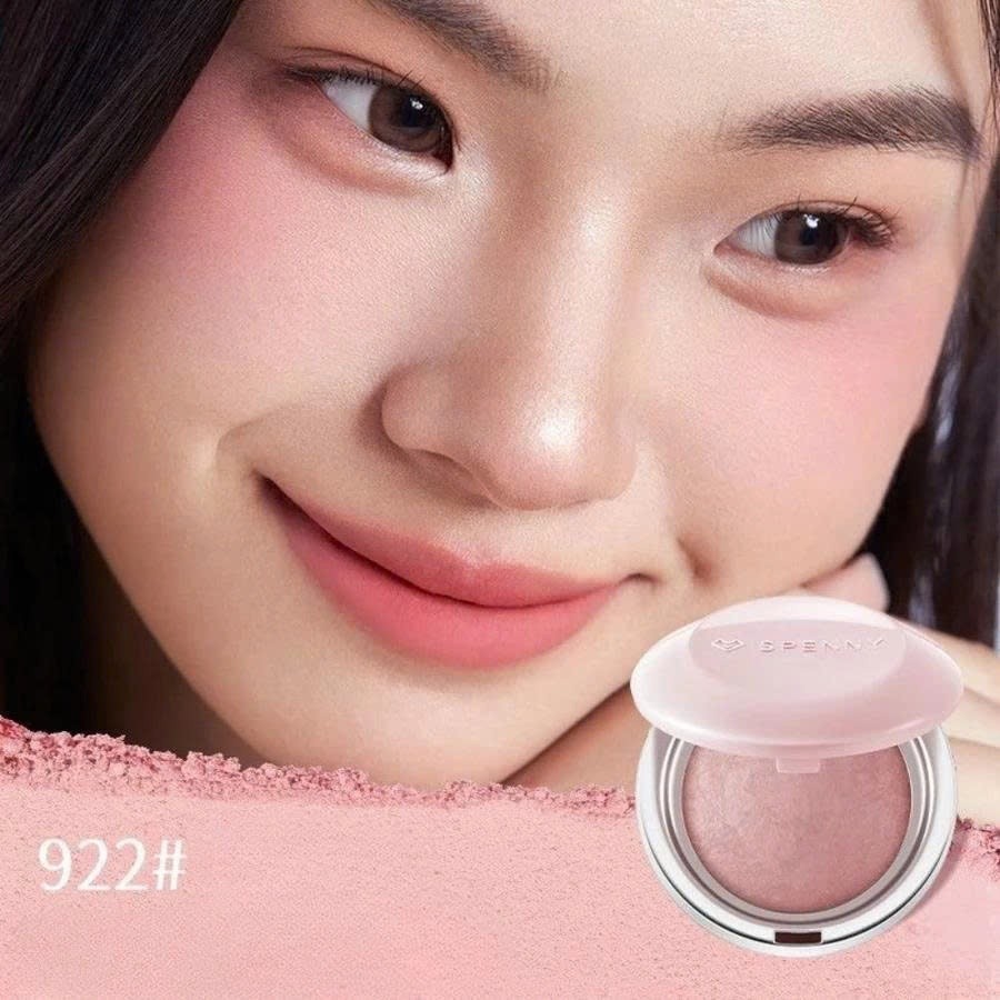 [CHÍNH HÃNG] Phấn Má Hồng SPENNY Soft Mist Blush Mịn Lì, Bền Màu, Trang Điểm Tự Nhiên 6.2g