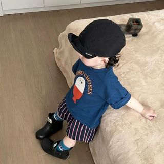 Hàn Quốc Mùa Hè 2026 Mới Phù Hợp Với Bé Trai Cổ Tròn Hoạt Hình Top t Bé Trai Quần Áo Thường Ngày