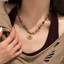 Vòng cổ cao cấp mới dành cho nữ Bohemian Pearl Retro