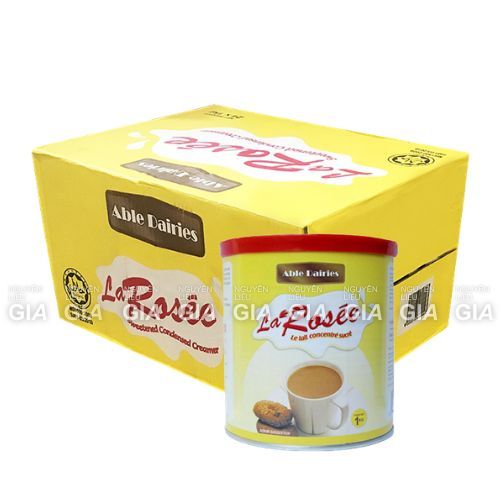 [CHỈ GIAO HỎA TỐC] [THÙNG 24 LON] Sữa đặc La'Rosee lon 1kg - pha cà phê, trà sữa, sinh tố