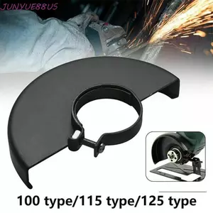 Vỏ bảo vệ máy mài góc JUNYUE88US, Vỏ bọc bánh xe đĩa chống bụi bằng kim loại, thay thế bền bỉ màu đen an toàn mài bảo vệ Vỏ bảo vệ máy mài góc điện