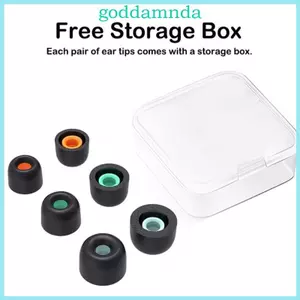 Miếng đệm tai GODD cho WF-1000XM4 Đầu tai Memory Foam Eartips Nút tai