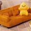 {BUDDI} 1 Chiếc Mô Hình Sofa Thu Nhỏ Màu Nâu Di Động Tỉ Lệ 1: 30 Để Trang Trí Nhà Búp Bê Nội Thất Phòng Khách Mini Giả Vờ Chơi Đồ Chơi {buddingenergy}