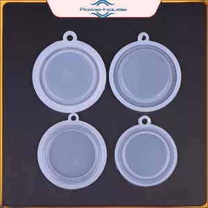 ĐIỆN 10 Chiếc 45 / 50 / 52 / 54MM Màng Áp Lực Bền Cho Máy Nước Nóng Phụ Kiện Khí Kết Nối Nước Nóng Phần Trắng.