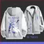 YB1 Honkai Star Rail Sunday Áo Hoodie vẽ tay tuyệt vời được cá nhân hóa Full Zip Jacket BY1