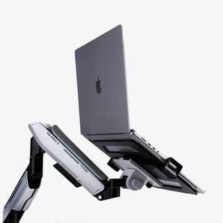 Giá treo laptop ngàm Vesa HyperWork | LT02 - LT03 - Hàng Chính Hãng