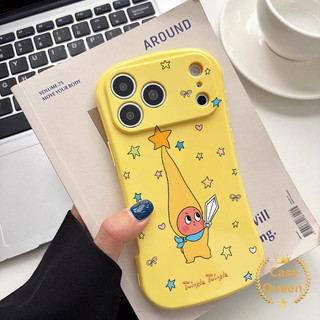 Tương thích với iPhone 17 15 16 12 13 14 11 Pro Max 14 Plus Full Màn hình Ngôi sao đầy màu sắc Vỏ nhân vật hoạt hình ngôi sao