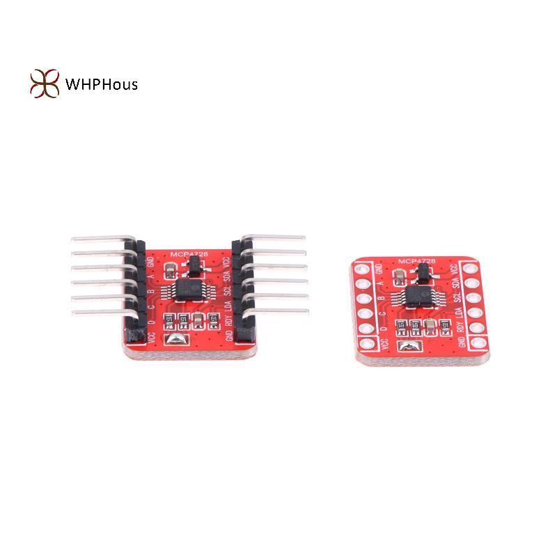 < WHPHous-t > Mô-đun DAC 12-Bit MCP4728 đa kênh có tham chiếu điện áp có thể lập trình cho các nhà sáng tạo Đẹp