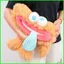 PS1 Ngộ nghĩnh Lưỡi-Out Lông Xấu Xí Dễ Thương Quái Vật Sang Trọng Sang Trọng Hoạt Hình Cotton Đồng Hành Búp Bê Gối Mềm SP1
