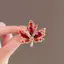 PNPIA- Pha Lê Sang Trọng Zircon le Lá Thổ Cẩm Dành Cho Nữ Sáng Bóng Kim Cương Giả Thổ Cẩm Pin Tiệc Cưới Quần Áo Phụ Kiện