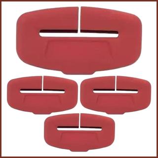 Dây An Toàn Khóa Bao 4 Miếng Silicon Chống Trầy Xước Bảo Vệ Nội Thất Ô Tô Dây An Toàn Trang Trí Cho Xe Tải Ô Tô haoyisvn