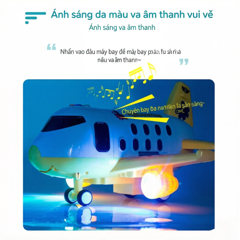 Máy Bay Biến Hình Cỡ Lớn – Mua 4 Tặng 1, đồ Chơi Xe Hơi Biến Thành Máy Bay, Dạy Bé Kỹ Năng Sắp Xếp, Quà Tặng Trẻ Em