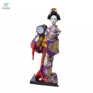 Tượng cô gái búp bê Kabuki phương Đông Kohaku, Tượng sưu tập cho kệ văn phòng