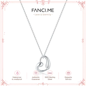 Vòng cổ bạc "đính kèm" FANCIME
