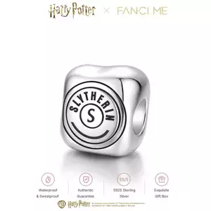Hạt quyến rũ bạc Harry Potter x FANCIME Slytherin